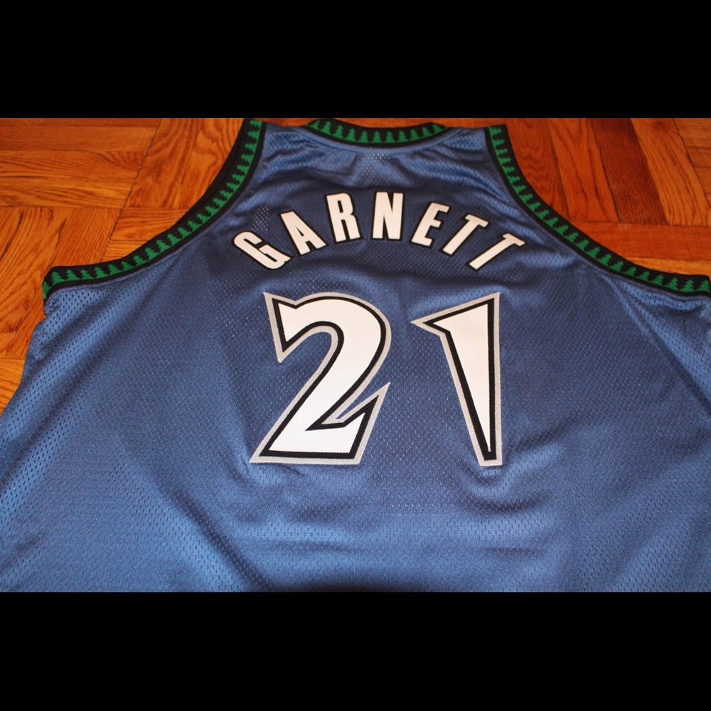 Authentic Reebok Minnesota Timberwolves Jersey.